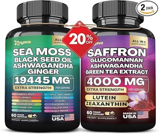 Zoyava Sea Moss Supplement Bottle Zoyava Sea Moss Supplement Bottle